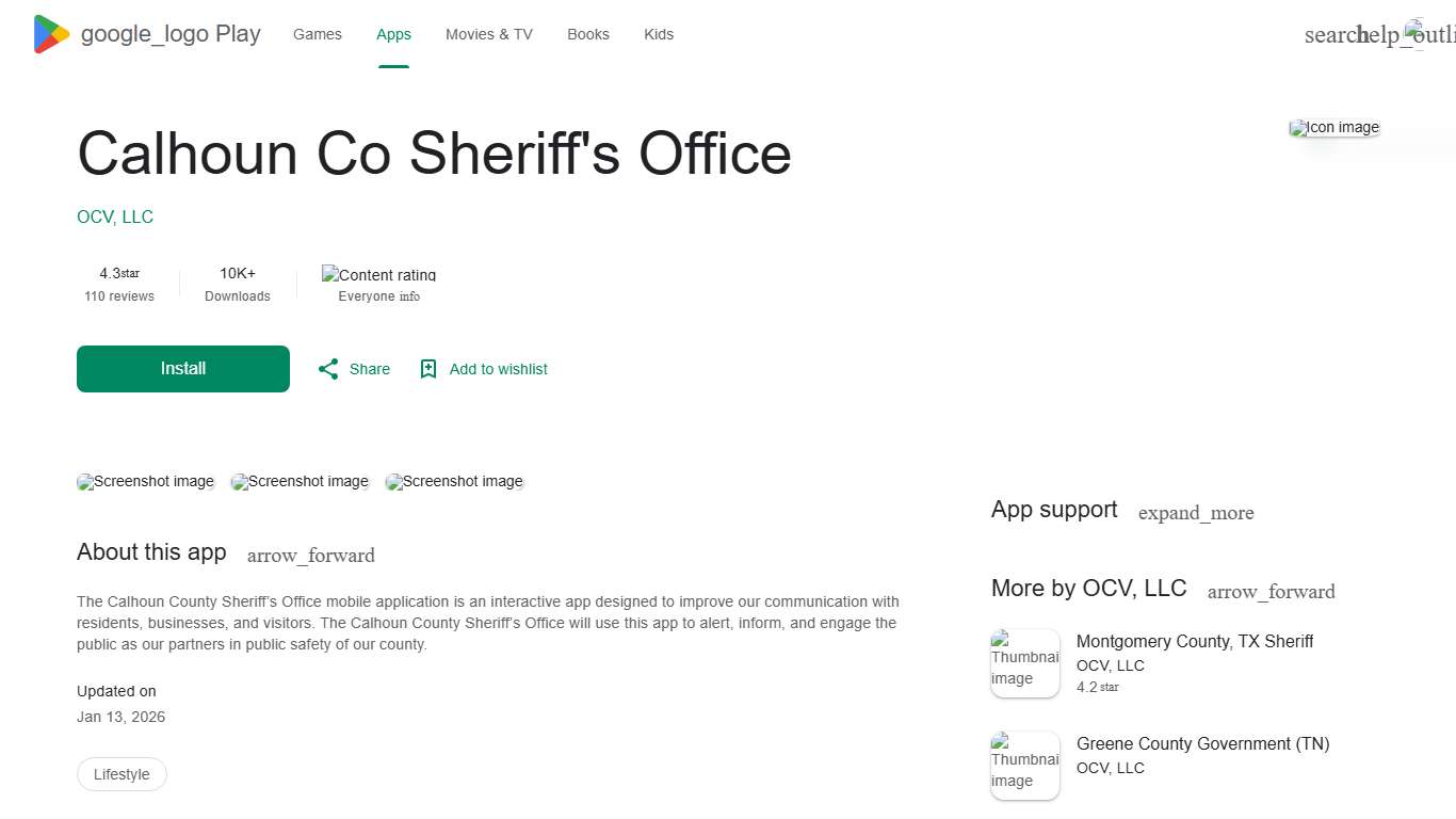 Calhoun Co Sheriff's Office - Apps on Google Play